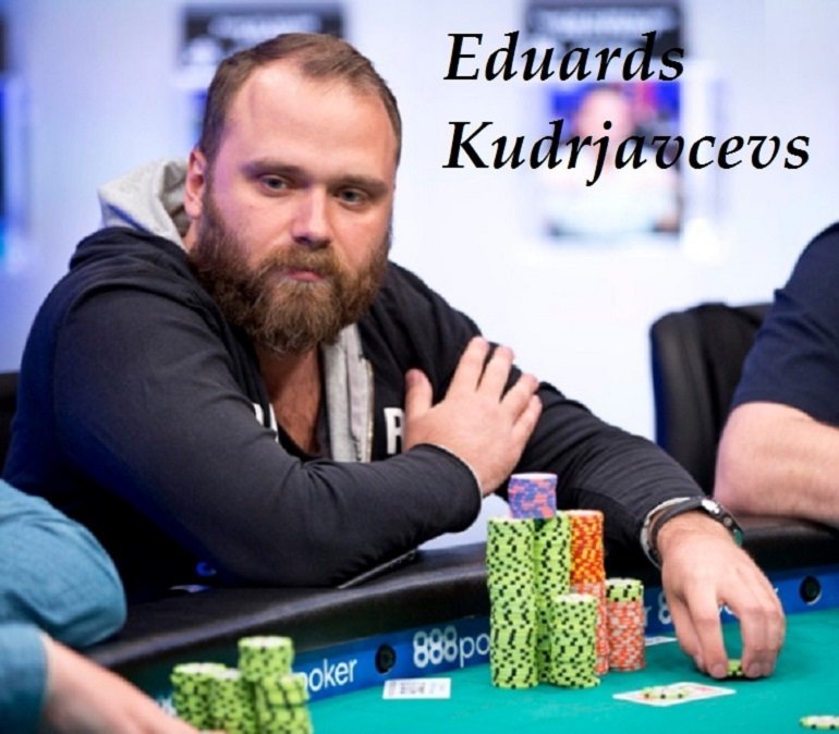 Eduards Kudrjavcevs at WSOP2018 Crazy Eights NLHE